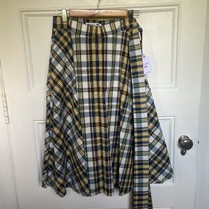 JW Anderson/Uniqlo High Waist Flare Skirt size 6